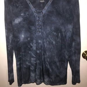 American Eagle Outfitters Tops - Blue ombré american eagle long sleeve American Eagle Outfitters Tops - Blue ombré american eagle long sleeve